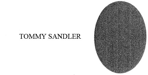 Tommy Sandler- THEN
